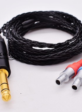 旗舰版 森海塞尔HD800/HD800s/HD820耳机线2.5/4.4平衡线升级线