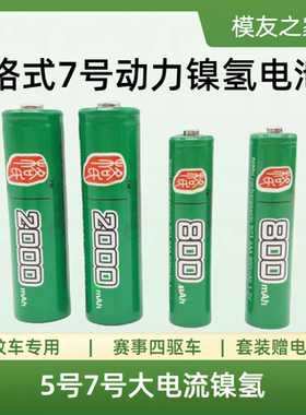 ACE5号7号动力镍氢电池绿皮蚊车MINI-ZAWD8002000AAA格氏授权正品