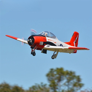 1400MM特洛伊木马T28D二战像真航模锐飞遥控模型FMS飞机户外飞行