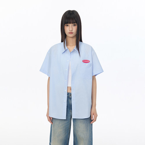【Endweep官方店】基础logo衬衫