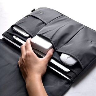 笔记本内胆包适用苹果macbook联想华为matebook14笔记本电脑包13.3 14 15.6 16英寸电脑保护套大容量收纳包