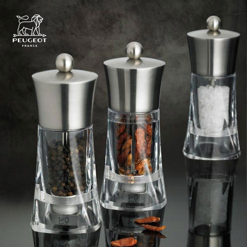 法国标致peugeot研磨器 进口黑胡椒海盐辣椒研磨器手动可调节调味