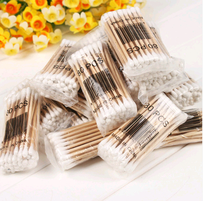 卫生消毒掏耳朵纯棉只装左右木棒