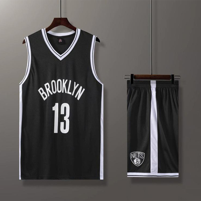 哈登13号球衣科比24号詹姆斯球衣23号库里欧文11号篮球服套装定制