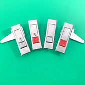 配电箱锁 2按钮锁 海坦MS603 平面锁 弹跳锁 电柜箱锁 机械门锁