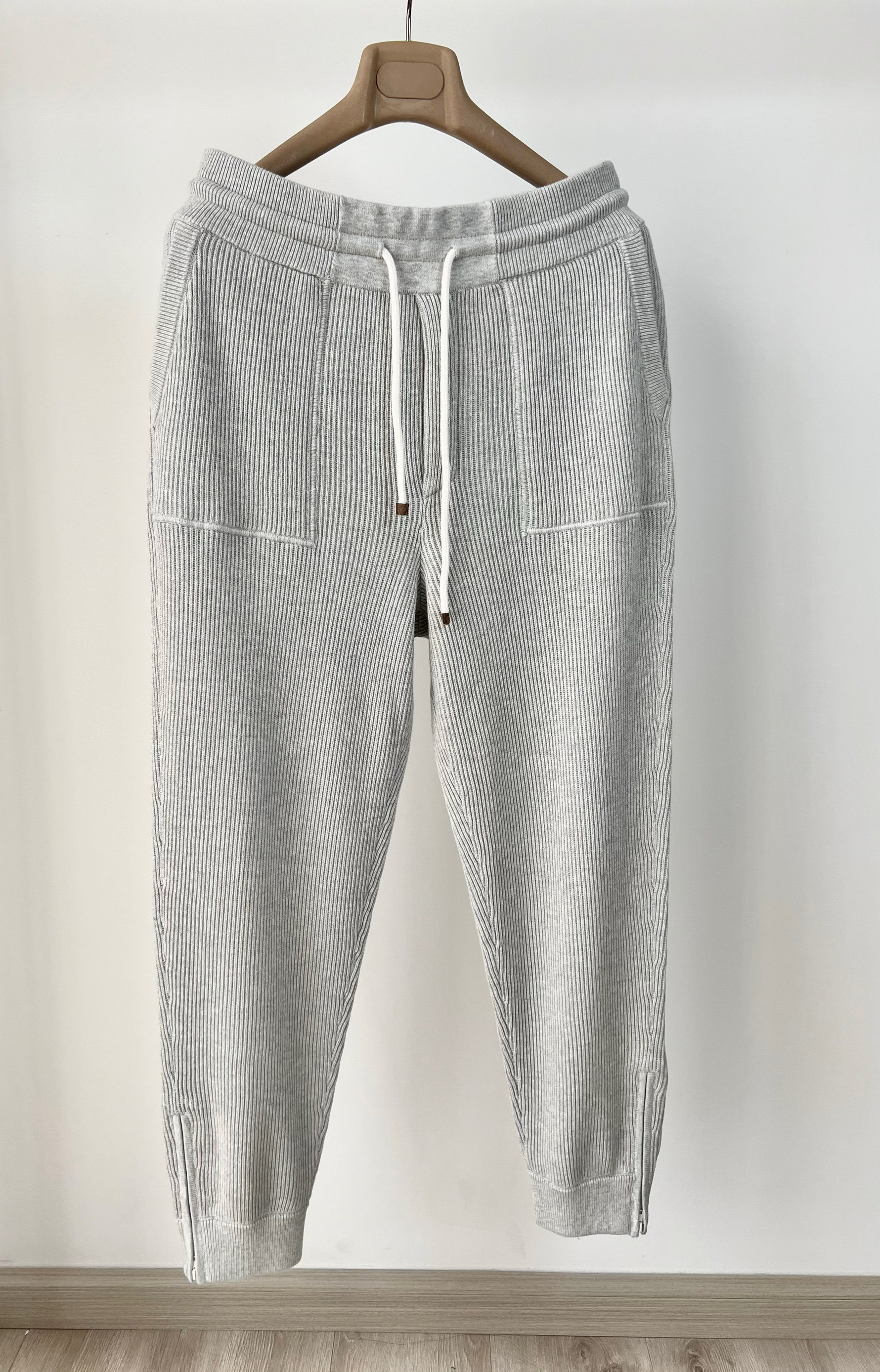 BC 男装 长绒棉英式针织罗纹运动休闲裤