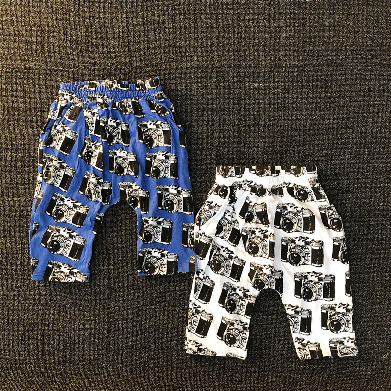 哈伦裤外贸宽松纯棉4-10岁