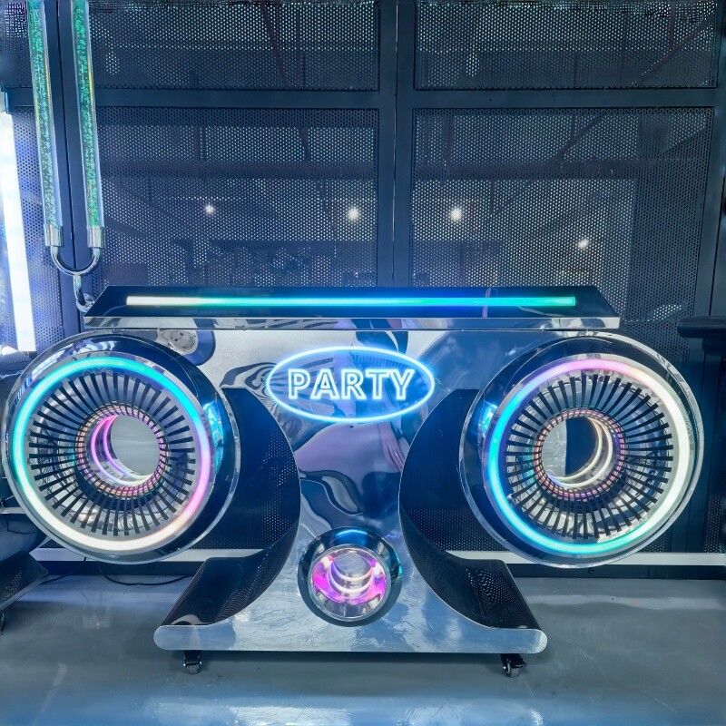 酒吧dj台包厢打碟机音响桌架子发光移动台派对ktv夜店蹦迪打碟台