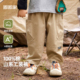 纯棉工装 嘟嘟家宝宝春季 裤 男童长裤 子儿童衣服新 女童裤 100%棉