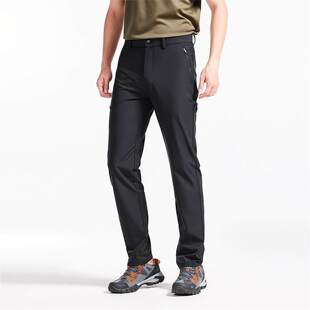 防波水软壳 休闲裤 夏季 户外男式 快干透气直筒商务通 薄款 裴乐