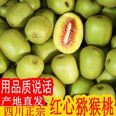 正宗蒲江红心猕猴桃现摘现发