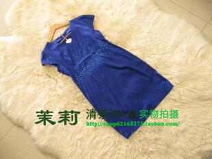 桑蚕丝春夏新品高端新生代丝绸真丝短袖连衣裙V领修身显瘦小黑裙