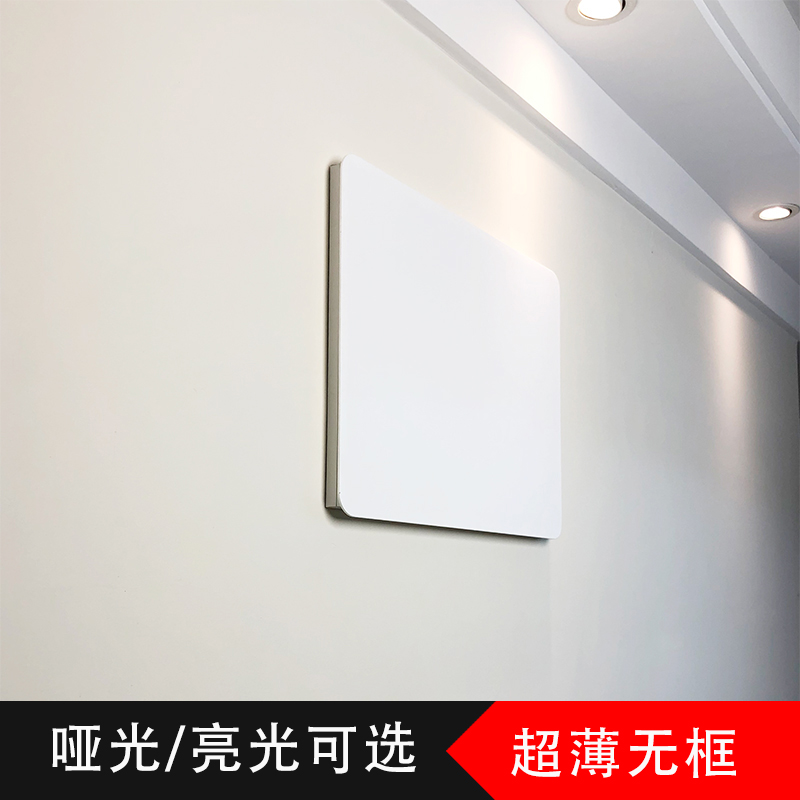 超薄现代电表箱装饰画遮丑挡板配电盒竖版轻奢高级免打孔黑白定制图片