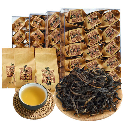 新茶武夷山大红袍茶叶 一级水仙500克装 武夷岩茶正品乌龙茶