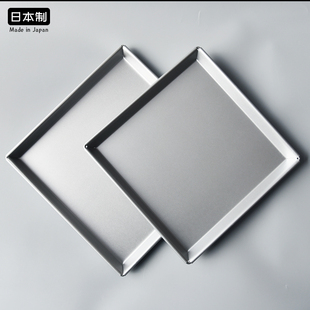 日本进口cakeland曲奇瑞士卷雪花酥蛋糕模具家用烘焙工具方形烤盘