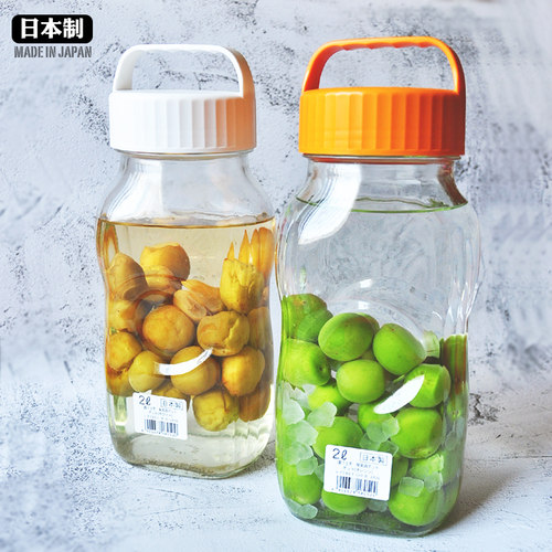 东洋佐佐木泡酒密封罐玻璃日式