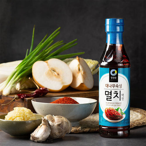 韩国进口清净园鱼露500g韩式泡菜专用调味汁泰式鱼酱油海鲜调味料