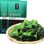 韩国进口清净园干裙带菜100g韩式 海带汤专用凉拌海藻海带海菜干货