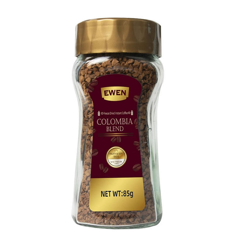 EWEN COFFEE 意文柑橘水果花香调味咖啡即溶家用商用速溶咖啡85g