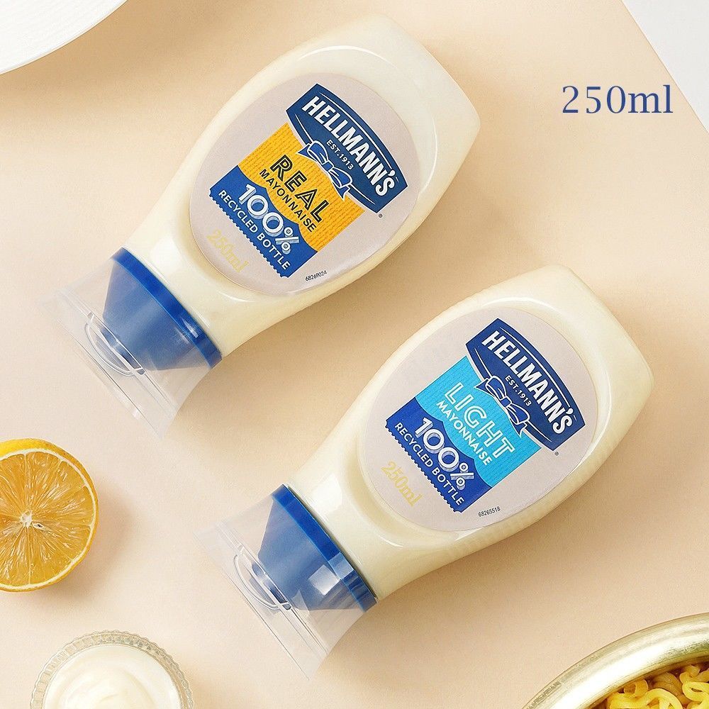 Hellmann's Mayonnaise西班牙进口好乐门低脂蛋黄酱美乃滋沙拉酱-封面