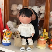 24cm西班牙土豆娃娃mia公仔裸娃套装 华德夫女孩跨境工厂直销DIY娃