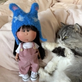 24cm西班牙土豆娃娃mia公仔裸娃套装 华德夫女孩跨境工厂直销DIY娃