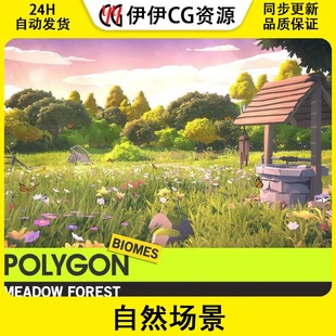 POLYGON Meadow Forest Unity Biomes 版 Nature 1.04自然场景 最新