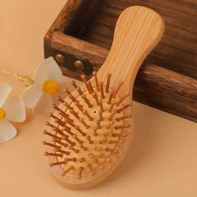 迷你可爱随身便携木质家用小梳子