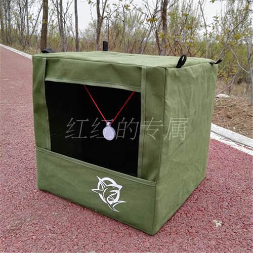 弹弓靶箱折叠加厚支架耐打消音布