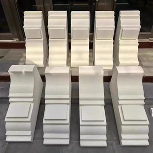 定制EPS泡沫梁托斗拱中式垛子墀头发泡陶瓷房檐托隔断装饰订模具