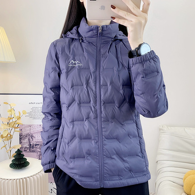 短款羽绒服女士2024新款大码外套