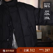 立领夹克羽绒服男面包服廓形外套加厚 宽松短款 年终特价 冬季