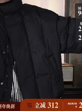 【年终特价】冬季宽松短款立领夹克羽绒服男面包服廓形外套加厚