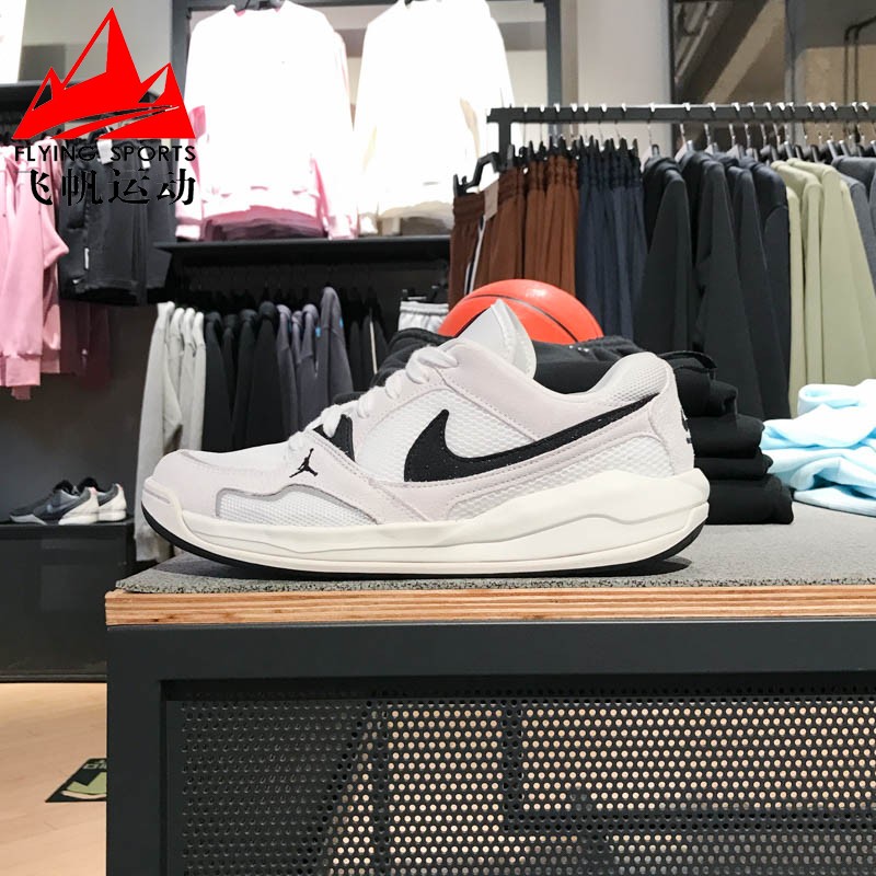耐克Jordan男鞋2025夏复古透气缓震耐磨防滑运动休闲鞋HJ6777-100
