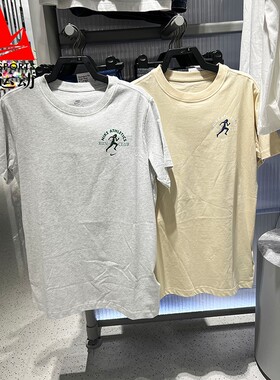 耐克女装2026夏新款宽松透气柔软印花运动短袖T恤 IV6194-051-234