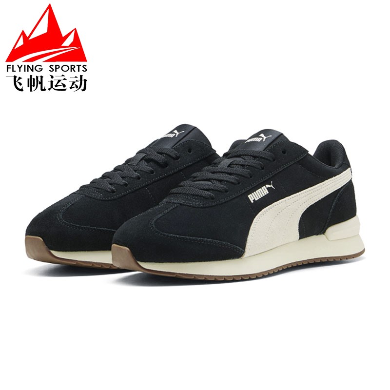 Puma彪马男女鞋2025冬季新款R78 WIND SD复古T头休闲鞋 402660-01