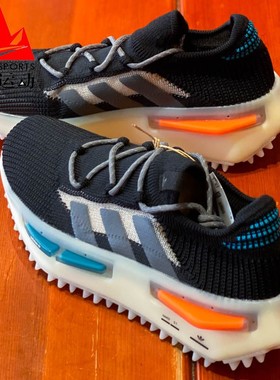 阿迪达斯三叶草男女鞋2023秋NMD_S1时尚厚底增高运动休闲鞋FZ5706