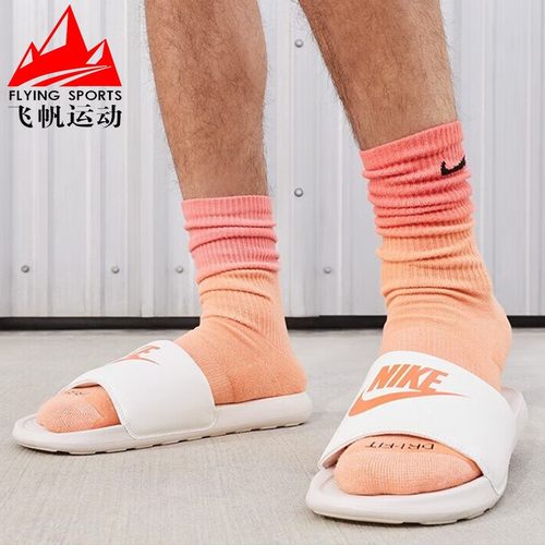 耐克外穿轻便耐磨防滑一字拖鞋