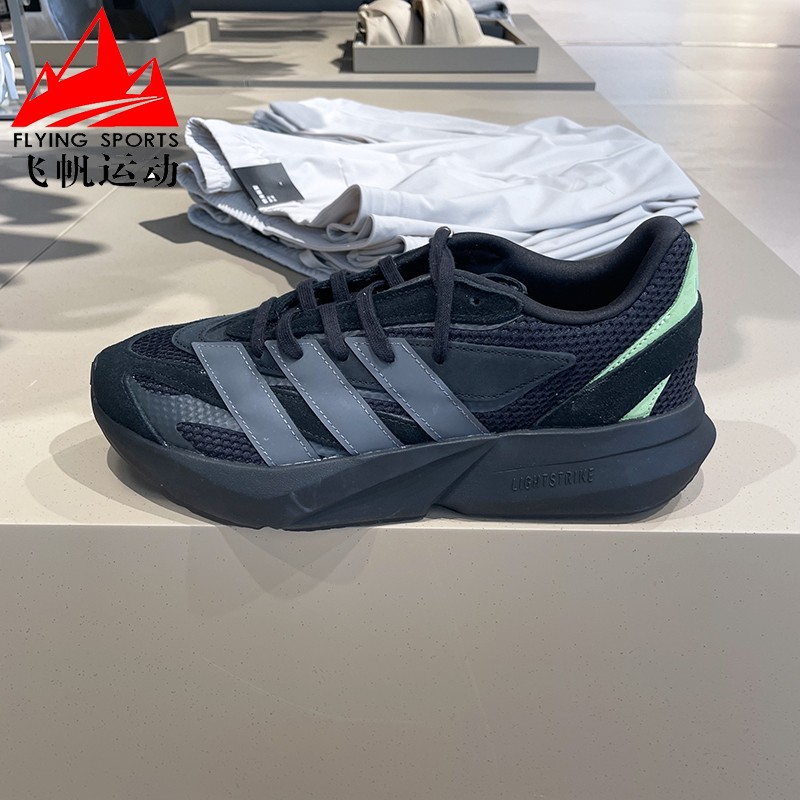 阿迪达斯男鞋2025秋LIGHTBLAZESPW FTW缓震防滑运动跑步鞋 JR3465