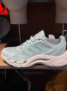 阿迪达斯女鞋2026夏CLIMACOOL AC 清风耐磨缓震透气跑步鞋KI2793