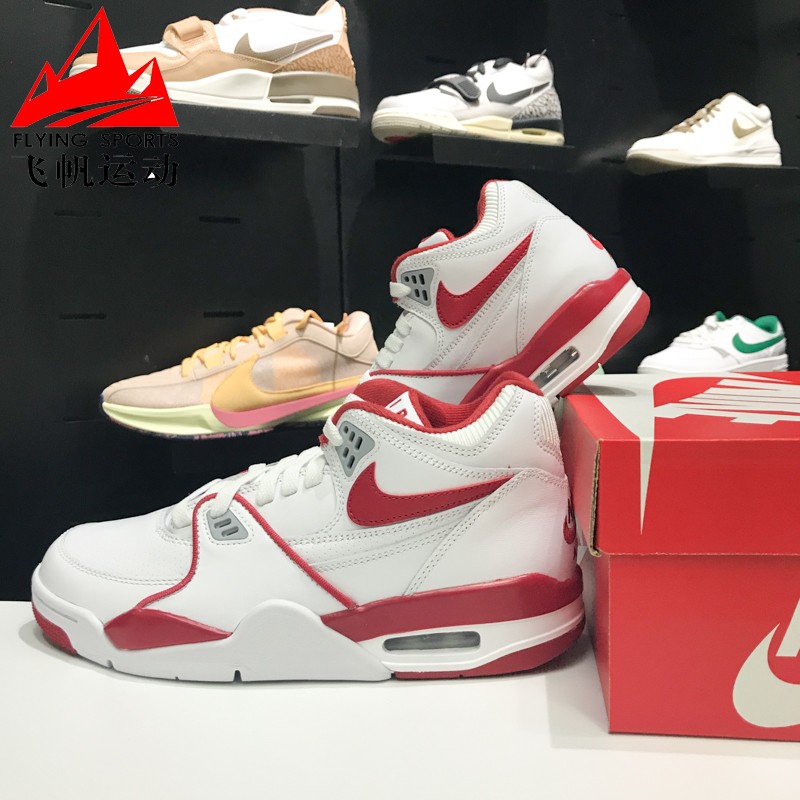 耐克男鞋2024夏季AIR FLIGHT 89 OG缓震耐磨运动篮球鞋HM3467-100