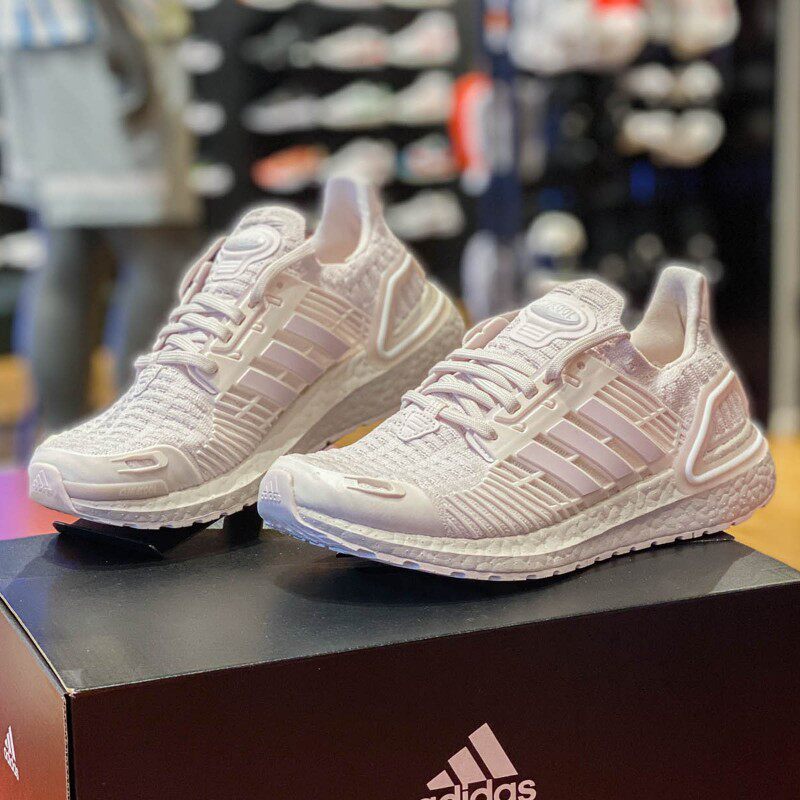 adidas阿迪达斯女鞋2021夏款网面透气运动休闲boost跑步鞋gx7809