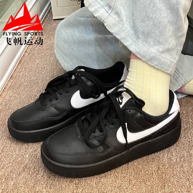 耐克女鞋GAMMA FORCE黑武士空军低帮复古休闲运动板鞋 FQ6476-010