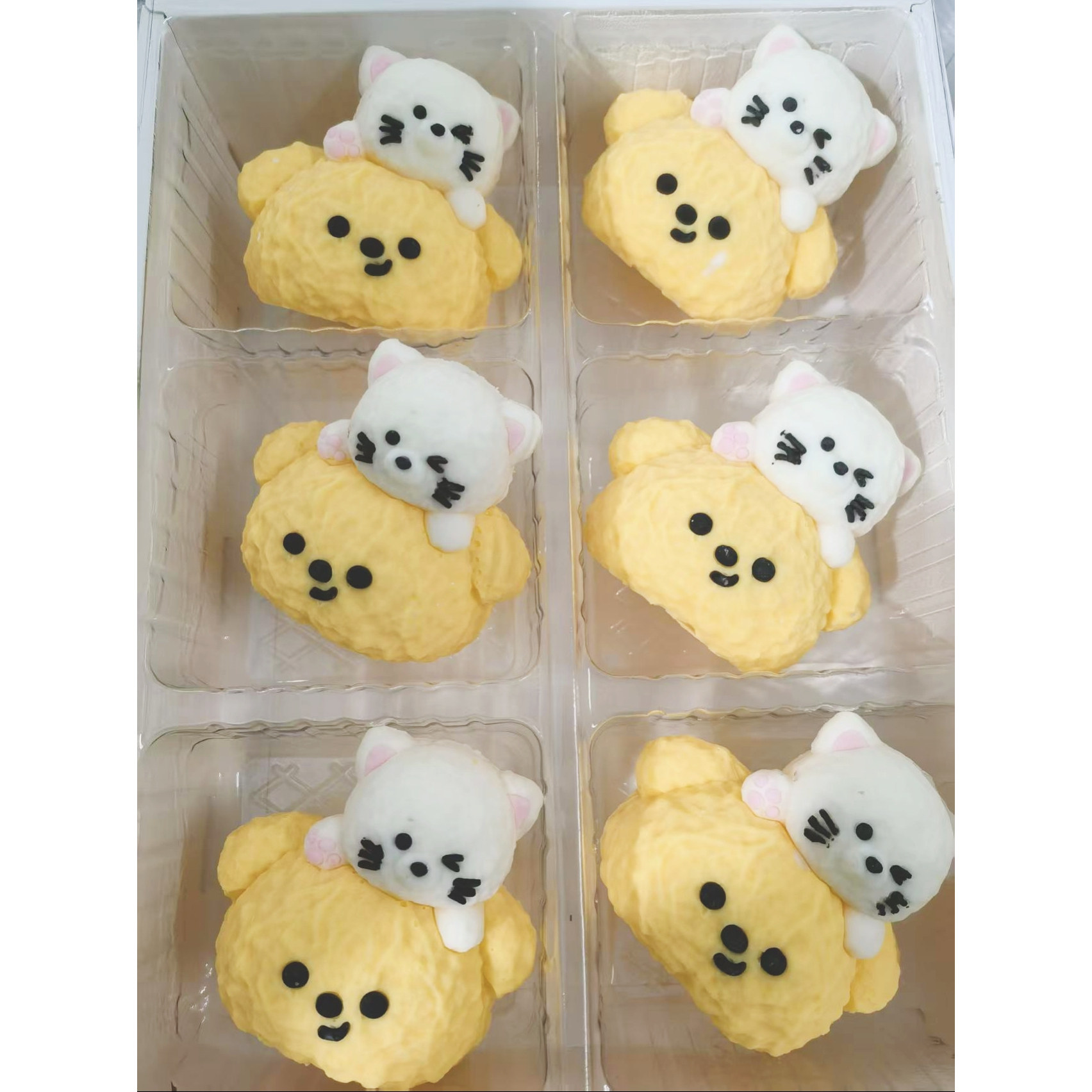 叠叠乐巧克力装饰立体卡通猫狗叠叠乐蛋糕装饰网红巧克力叠叠乐
