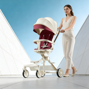 萍乡婴儿车推车可坐可躺0到3岁溜娃神器轻便双向宝宝平乡手推车