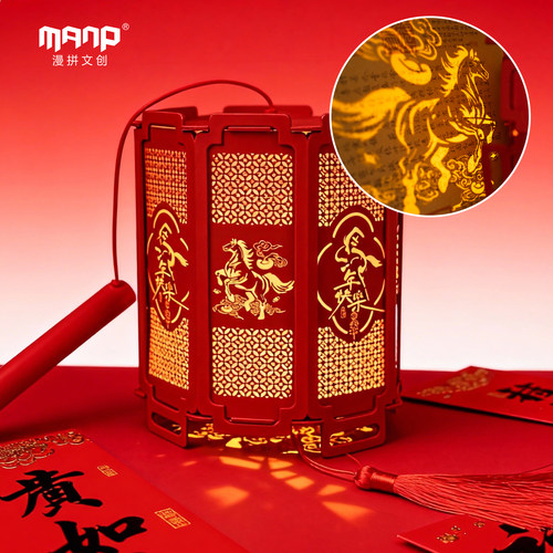 新年diy手提灯笼2026新款故宫灯