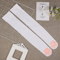 Cat paw stockings, silk stockings, cute three-dimensional meat pads, pantyhose, big boss, 3d black silk girl, cat feet, cat girl, maid, white silk stockings thumbnail 6
