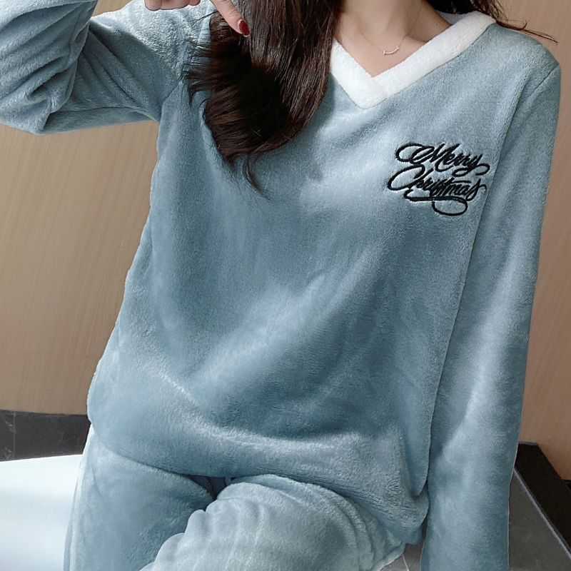 秋冬季加厚保暖女宽松韩版可爱