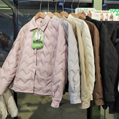 外穿内搭羊毛棉服 时尚 2025新款 好彩H506绒咩咩无痕女士保暖衬衫