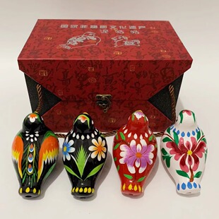 国家非遗泥塑浚县特产泥咕咕可吹响高温烧制伴手礼礼盒包装包邮